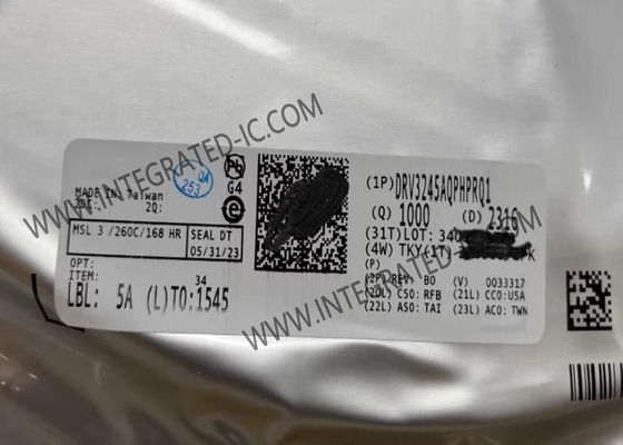DRV3245AQPHPRQ1 Controlador de compuerta automotriz de 3 fases, 1A de corriente de salida, 4.5V a 45V, HTQFP48