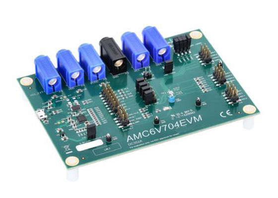 Placa de evaluación de soluciones integradas AMC6V704EVM para el controlador óptico AMC6V704
