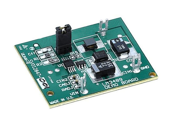 LM3489EVAL Embedded Solutions Placa de evaluación del controlador reductor PFET histérico LM3489