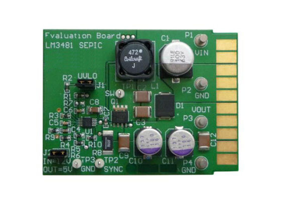 LM3481SEPICEVAL Controlador de soluciones integradas LM3481 Placa de evaluación SEPIC