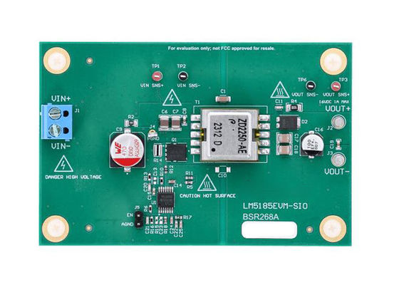 Placa de evaluación del controlador flyback automotriz con soluciones integradas LM5185EVM-SIO