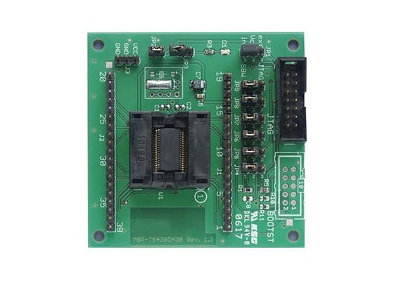 Placa de desarrollo independiente con zócalo ZIF MSP430 para soluciones integradas MSP-TS430DA38