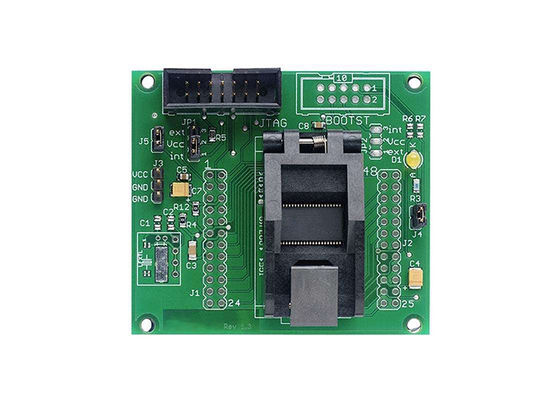 Placa de desarrollo con zócalo ZIF de soluciones integradas MSP-TS430DL48 de ultra bajo consumo