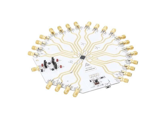 Placa de evaluación del sintetizador de RF LMX1205EVM Embedded Solutions de 6,4 GHz a 12,8 GHz