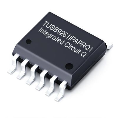 TUSB9261IPAPRQ1 Integrated Circuit Chip with SuperSpeed USB 3.0 to SATA Bridge Supporting 5 Gb/s Data Rate in HTQFP-64 Package