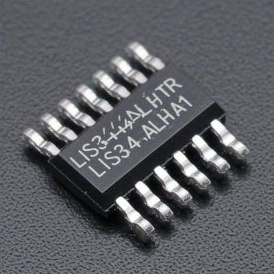 LIS344ALHTR Sensor IC acelerómetro capacitivo lineal de 3 ejes de baja potencia con salida analógica