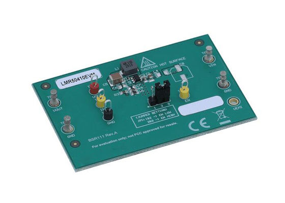 Módulo de evaluación del convertidor reductor síncrono de 1 A LMR50410EVM Embedded Solutions