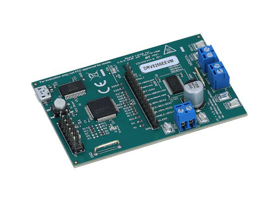 Placa de evaluación de soluciones integradas DRV8256EEVM para el controlador de motor de puente H DRV8256 de 50 V y 8 A