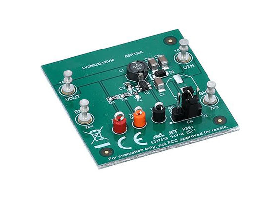 Placa de evaluación de soluciones integradas LV2862XLVEVM Módulo de evaluación de convertidor reductor de 600 mA