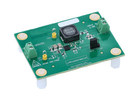 Placa de evaluación del convertidor CC CC de 2,2 MHz y 50 V para soluciones integradas LM5160DNTBKEVM
