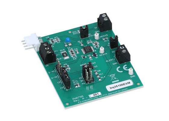 BQ35100EVM-795 Módulo de evaluación de celda primaria de litio para soluciones integradas, medidor de combustible de batería