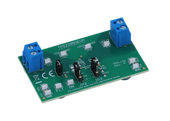Módulo de evaluación del interruptor de carga de soluciones integradas TPS22950EVM Power Distribution Switch