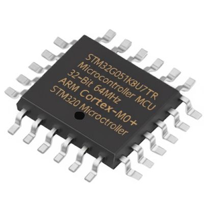 Microcontrolador MCU STM32G051K8U7TR de 32 bits, 64MHz, ARM Cortex-M0+ con 30 E/S y alimentación de 1.7V ~ 3.6V