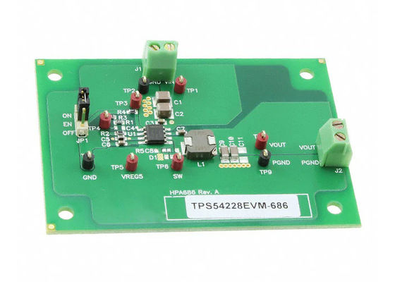 TPS54228EVM-686 Embedded Solutions 700kHz Synchronous Step-Down Converter Evaluation Board