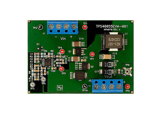 TPS40055EVM-001 Soluciones incrustadas 10 V a 14 V Junta de evaluación del controlador sincrónico de bucle