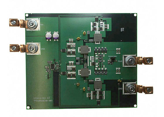 Placa de evaluación del convertidor reductor multifase de 420 kHz TPS40090EVM-001 Embedded Solutions