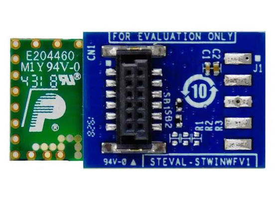 Soluciones integradas STEVAL-STWINWFV1, expansión Wi-Fi para el kit SensorTile Wireless Industrial Node