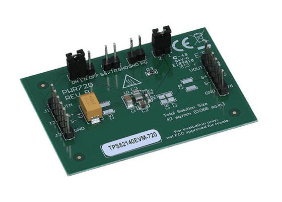 TPS82140EVM-720 Soluciones incrustadas Módulo MicroSiP 17V 2A Modulo de evaluación del convertidor paso a paso