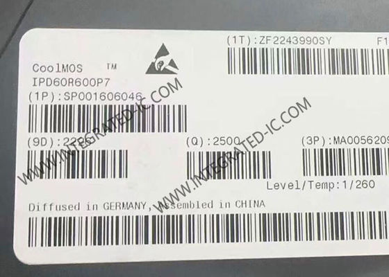 IPD60R600P7 Chip de circuito integrado de canal N 600V CoolMOSTM P7 Transistores MOSFET de potencia