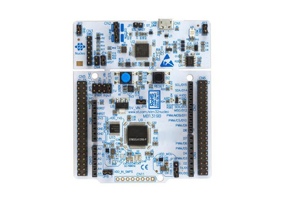 Soluciones Embebidas NUCLEO-L412RB-P STM32L4 ARM Cortex-M4 MCU Placa de Evaluación Embebida de 32 Bits