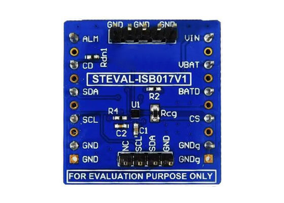 STEVAL-ISB017V1 Soluciones integradas Placa de evaluación PMIC del medidor de combustible OptimGauge STC3117