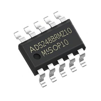 AD5248BRMZ10 256-Posición 10 kOhms I2C Compatible Potenciómetro Digital IC paquete MSOP10