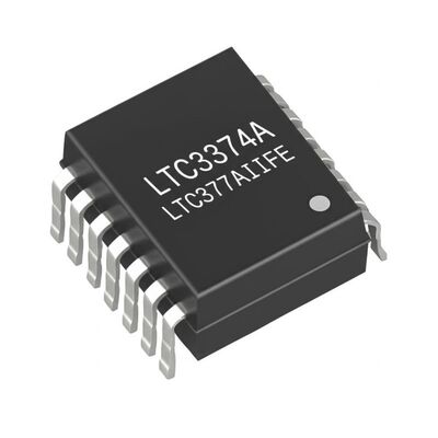 LTC3374AIFE Regulador de alta precisión de 8 canales paralelo 1A Buck DC/DC de conmutación de voltaje con entrada de 2,25V a 5,5V