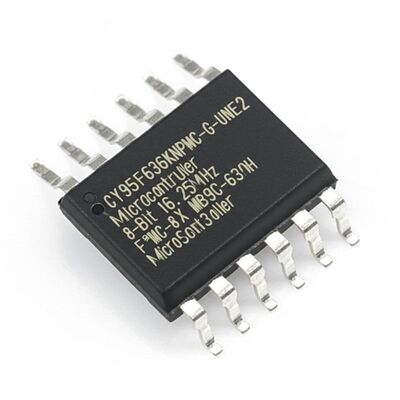 CY95F636KNPMC-G-UNE2 8-Bit Microcontroller MCU with 16.25MHz Speed and 36KB Flash Memory