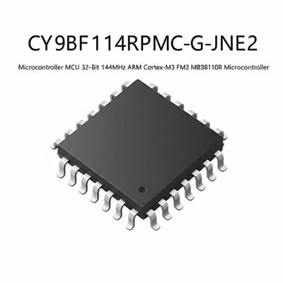 CY9BF114RPMC-G-JNE2 32-Bit Microcontroller MCU with 144MHz ARM Cortex-M3, 256 kB Flash Memory, and 12-bit ADC