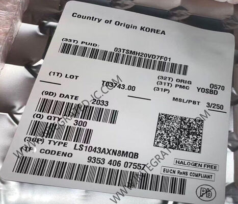 LS1043AXN8MQB Microcontrolador MCU 1.2GHz ARM Cortex-A53 QorIQ Microprocesador de capas 780-FCPBGA