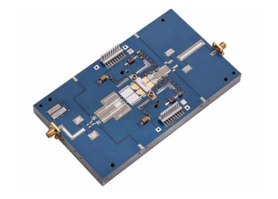 Placa de prueba de soluciones integradas CGHV40200PP-AMP1 con GaN HEMT CGHV40200PP instalado