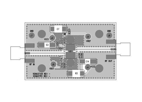 TQP9218-EVB Soluciones embebidas TQP9218 0,25 W Consejo de evaluación de amplificadores de energía de células pequeñas