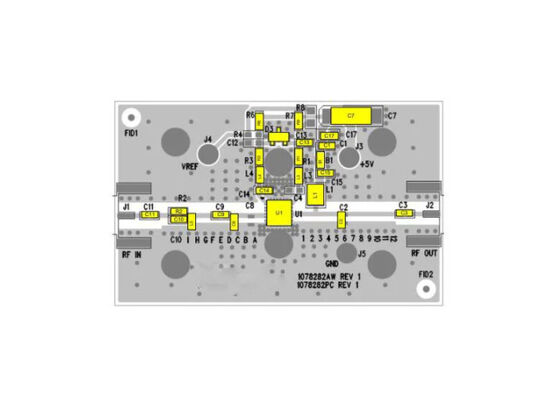 TQP7M9106-PCB900 Placa de Evaluación de Amplificador de Alta Linealidad de 2 Vatios para Soluciones Integradas