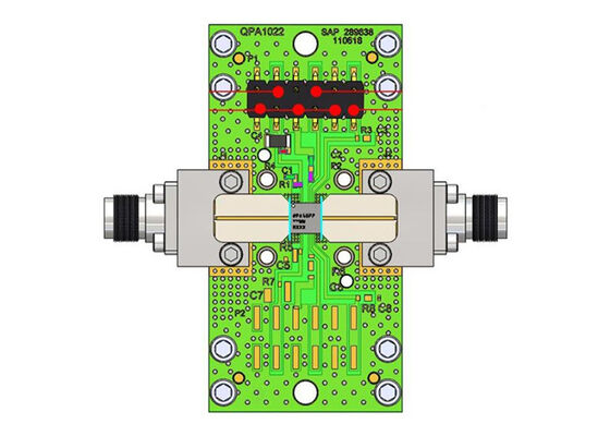 QPA1022EVB0 Embedded Solutions High Performance 4W GaN Power Amplifier Evaluation Board