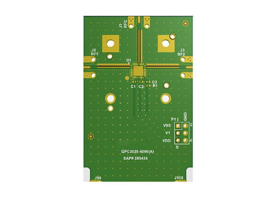 QPC3025EVB-01 Placa de evaluación de conmutador SPDT SOI de alta potencia de 30 MHz a 4,2 GHz para soluciones integradas