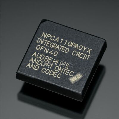 NPCA110PA0YX Chip de circuito integrado con resolución de 24 bits 96 dB Motor de mejora de audio SNR y CODEC con algoritmo MaxxAudio