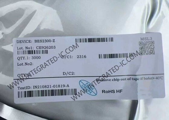 Chip de audio BES2300-Z BT 5.0 con SNR de 120dB y CI True Wireless con Cancelación Activa de Ruido