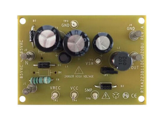 RTKA223011DE0020BU Soluciones Integradas RAA223011 Placa de Evaluación del Regulador AC/DC de 700V