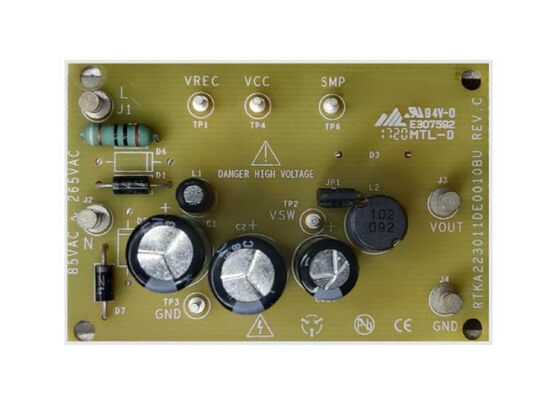 RTKA223011DE0010BU Soluciones integradas RAA223011 Consejo de evaluación de los convertidores de alta tensión