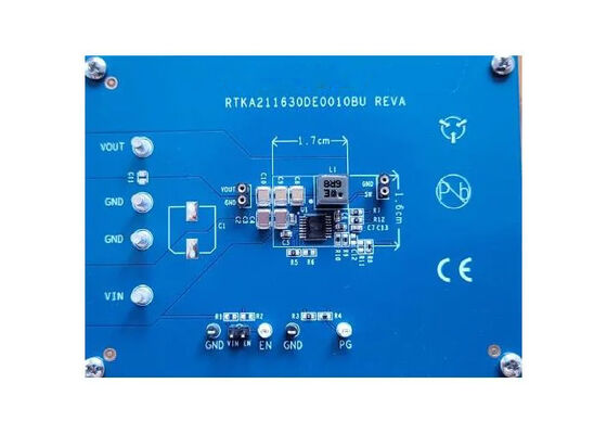 RTKA211630DE0010BU Placa de evaluación del regulador CC/CC reductor síncrono de 3,3 V para soluciones integradas