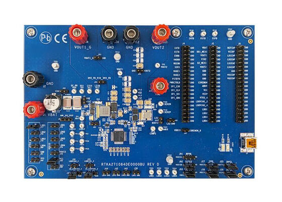 RTKA271084DE0000BU Soluciones Integradas RAA271084 Placa de Evaluación PMIC de Microcontrolador ASIL D Escalable
