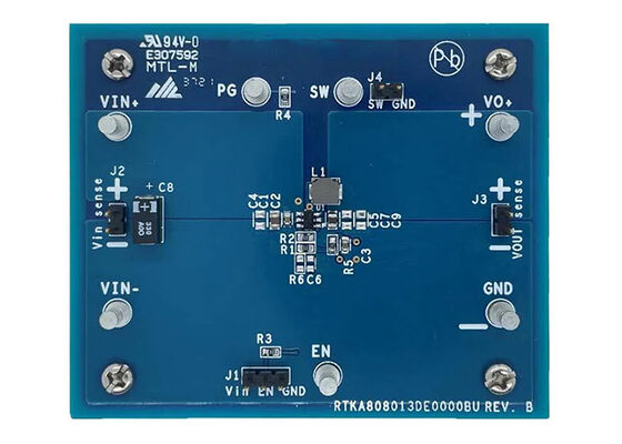 RTKA808013DE0000BU Placa de evaluación del regulador reductor síncrono de 3A para soluciones integradas