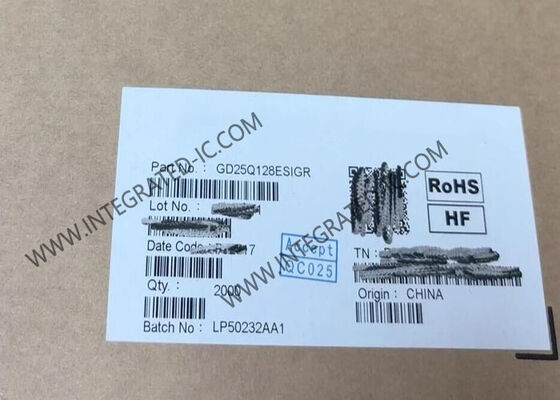 GD25Q128ESIGR 128Mbit 133MHz Cuad SPI Serial NOR Chip de IC de memoria flash