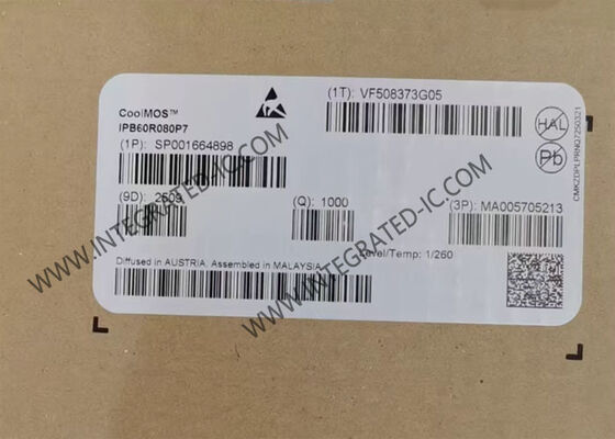 Chip de circuito integrado IPB60R080P7 Transistores MOSFET de alta eficiencia energética de N-Channel