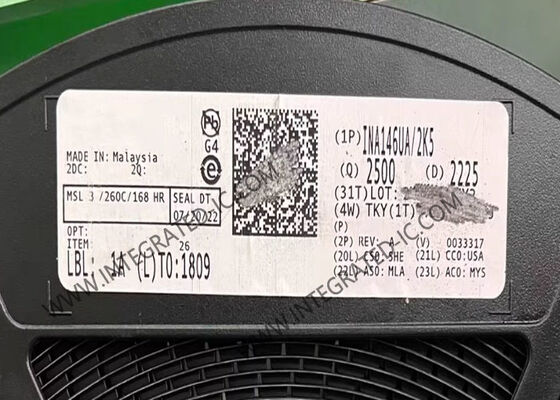 INA146UA Amplificador de diferencia de ganancia programable de alta tensión de precisión con amplio rango de suministro