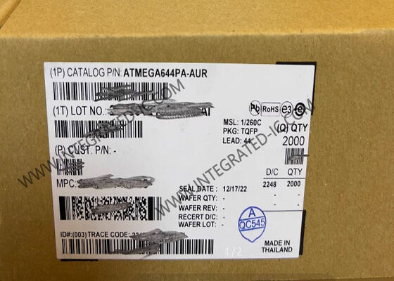 ATMEGA644PA-AUR Microcontrolador AVR MCU de alto rendimiento y bajo consumo de 8 bits 20MHz
