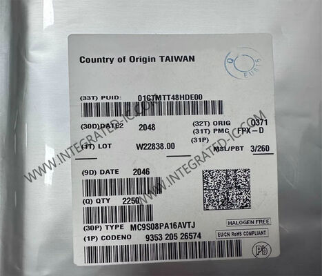 MC9S08PA16AVTJ 20MHz Microcontrolador MCU de 8 bits S08 con 16KB de Flash y 18 E/S en paquete TSSOP20