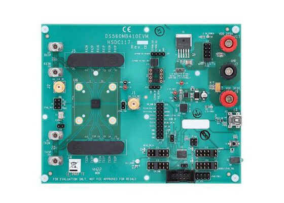 Soluciones integradas DS560MB410EVM DS560MB410 Módulo de evaluación del redirector lineal de 4 canales
