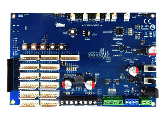 Placa de evaluación de control de motor y MCU para soluciones integradas AEK-MCU-C4MINI1
