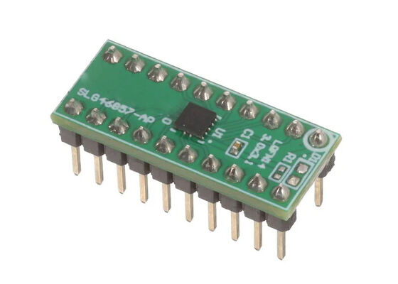 SLG46857AP-DIP Soluciones integradas de propósito general GreenPAKTM FPGA Consejo de evaluación de adaptadores de toma de corriente